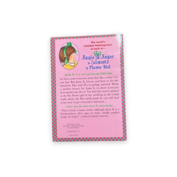 Junie B. Jones Is (Almost) A Flower Girl Book By Barbara Park - Picture 2 of 2